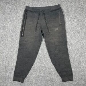 Men's Nike Sportswear Tech Fleece Knit Libero Jogger Pants Large Dark Gray 0366